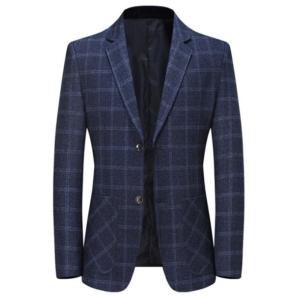 Chaqueta de hombre F394 azul oscuro XS
