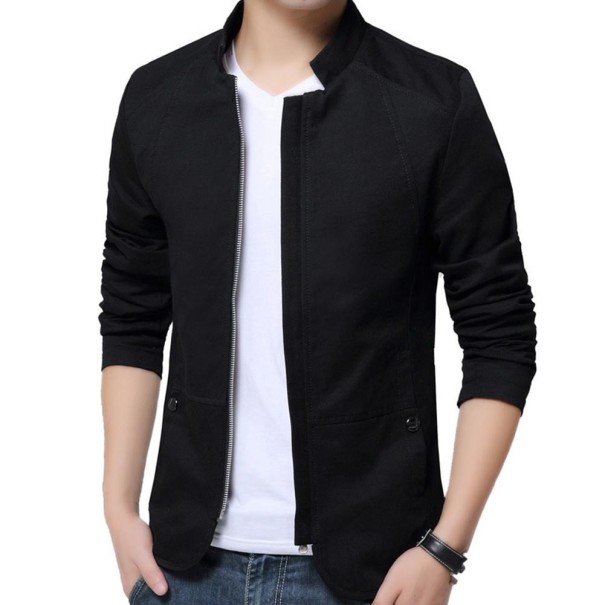 Chaqueta de hombre F403 negro L