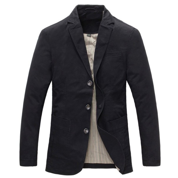 Chaqueta de hombre negro M