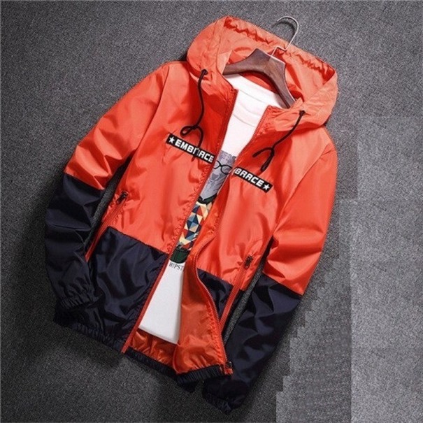 Chaqueta de hombre primavera/otoño S10 naranja L