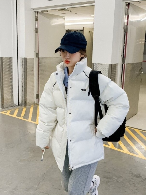 Chaqueta de invierno de mujer P2006 blanco M