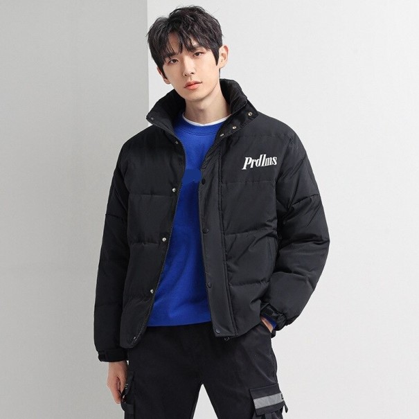 Chaqueta de invierno de plumón P2538 negro XS