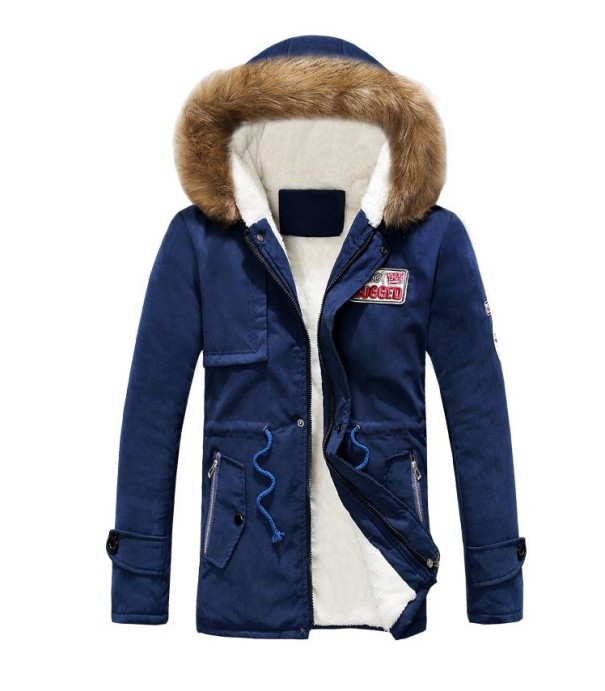 Chaqueta de invierno para hombre Benjamin J2627 azul oscuro XXS