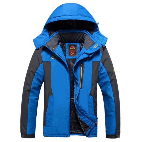 Chaqueta de invierno para hombre S57 azul S