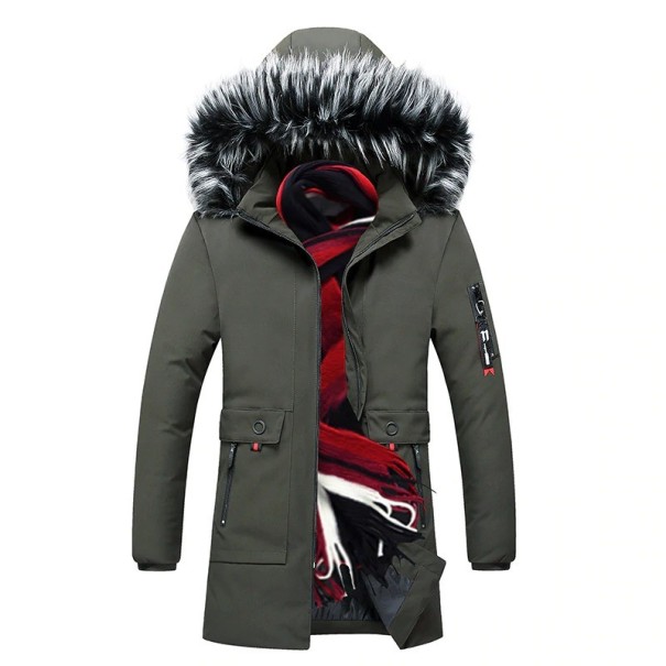Chaqueta de invierno para hombre S78 verde militar S
