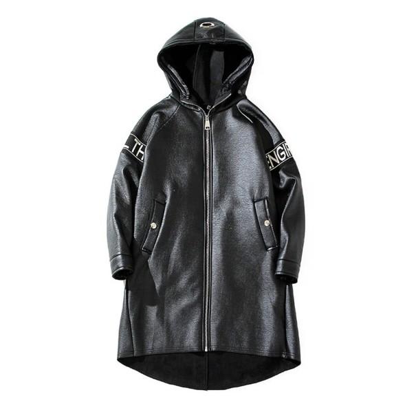 Chaqueta de invierno para mujer de piel sintética P2335 1