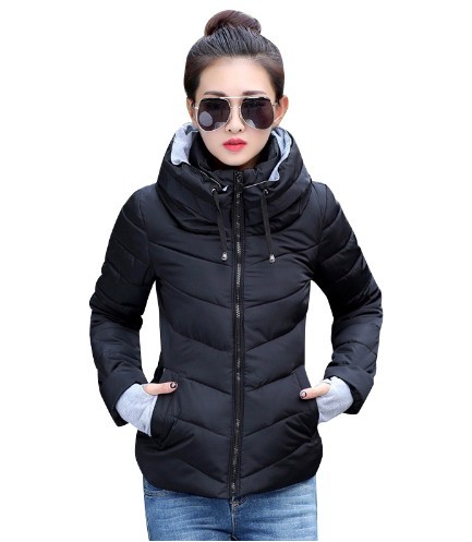Chaqueta de invierno para mujer Jessica J3108 negro S