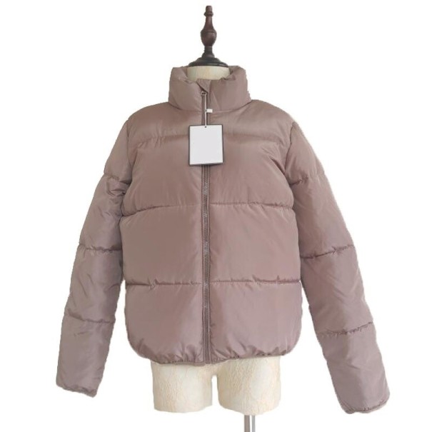 Chaqueta de invierno para mujer P1479 marrón claro L