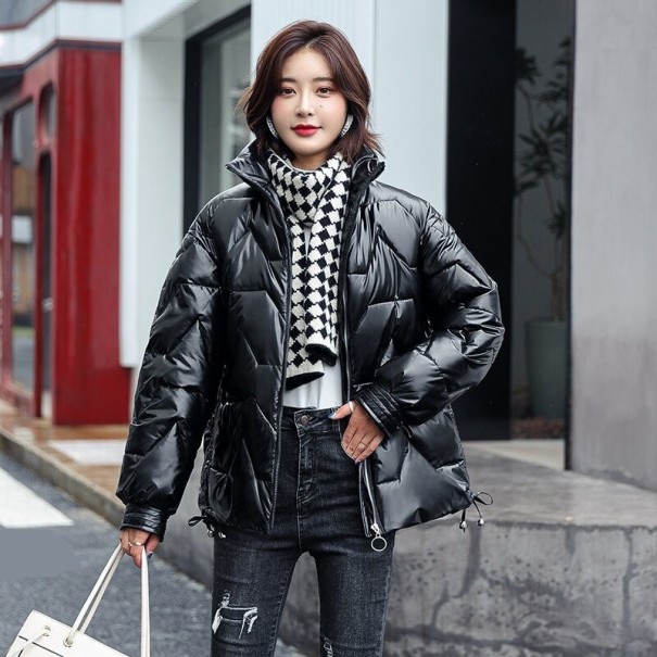 Chaqueta de invierno para mujer P1714 negro L