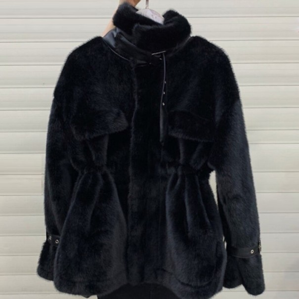 Chaqueta de invierno para mujer P2275 negro S
