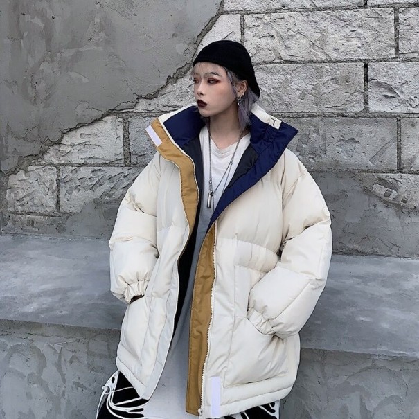 Chaqueta de invierno para mujer P2360 crema M