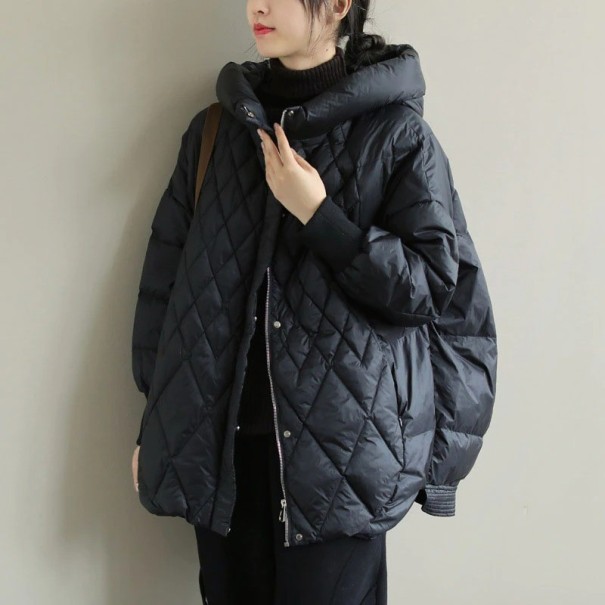 Chaqueta de invierno para mujer P2526 negro L