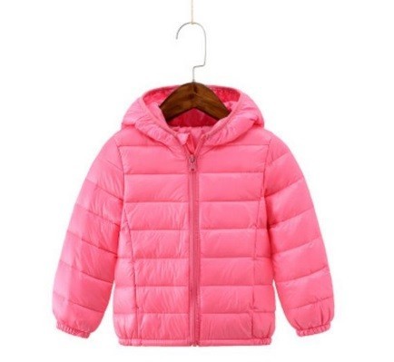 Chaqueta de invierno para niñas J3140 rosa 6