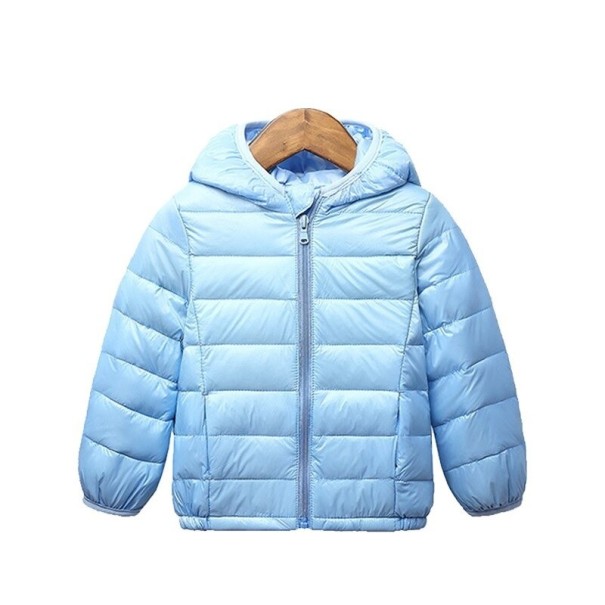 Chaqueta de invierno para niños L1969 azul claro 2