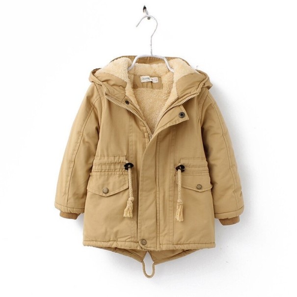 Chaqueta de invierno para niños L2040 beige 4