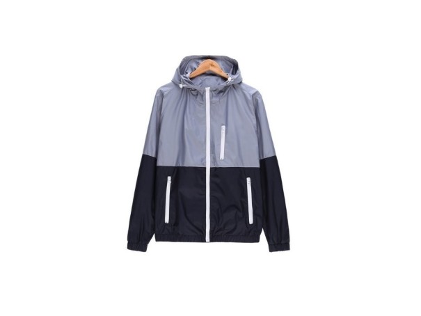 Chaqueta de marca para hombre de primavera/otoño gris L