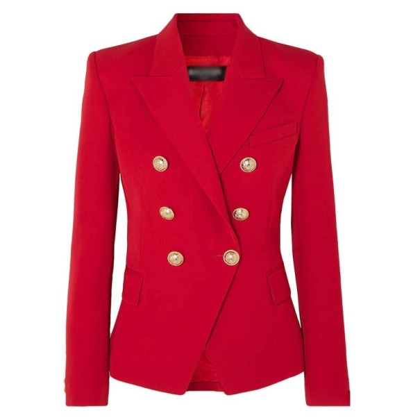 Chaqueta de mujer B1155 rojo XL