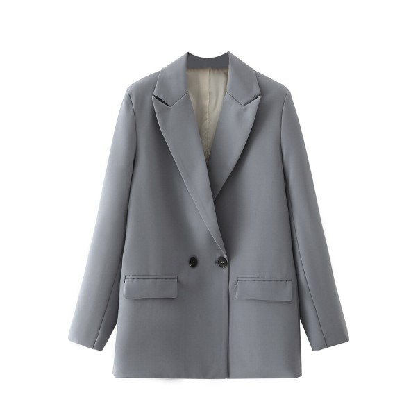 Chaqueta de mujer gris S
