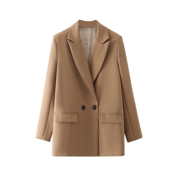 Chaqueta de mujer marrón L