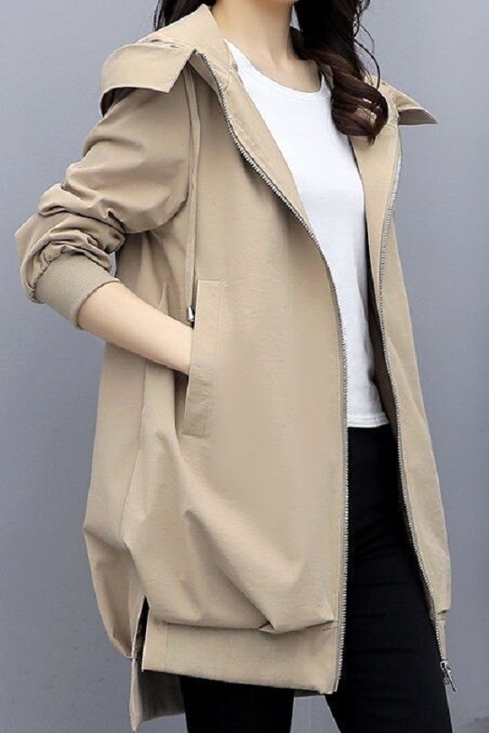 Chaqueta de mujer primavera/otoño A1882 beige S