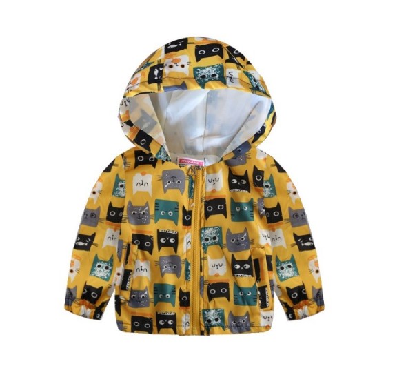 Chaqueta de niña A2855 amarillo 5