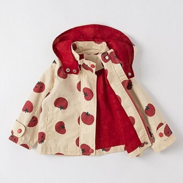 Chaqueta de niña L2048 beige 12-18 meses