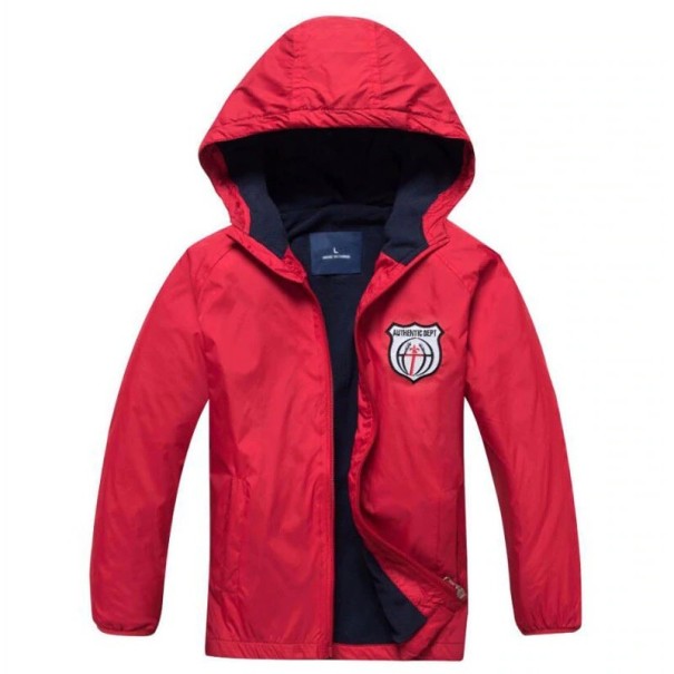 Chaqueta de niño Andrew J1312 rojo 4