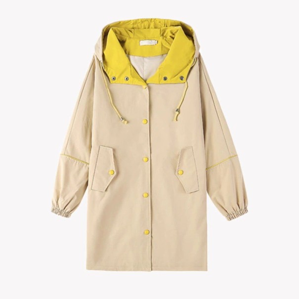 Chaqueta de otoño para mujer P2311 beige S