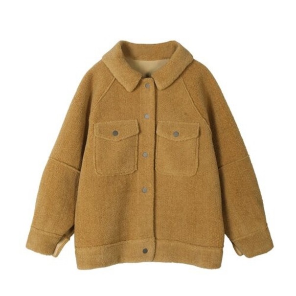 Chaqueta de pelo para mujer S 1