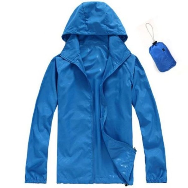 Chaqueta de primavera/otoño azul XXL