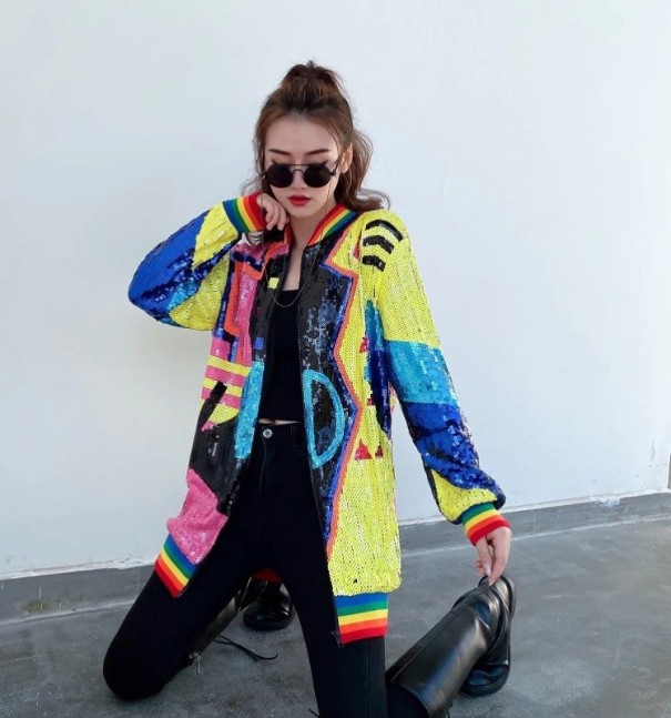 Chaqueta de primavera para mujer P1601 2