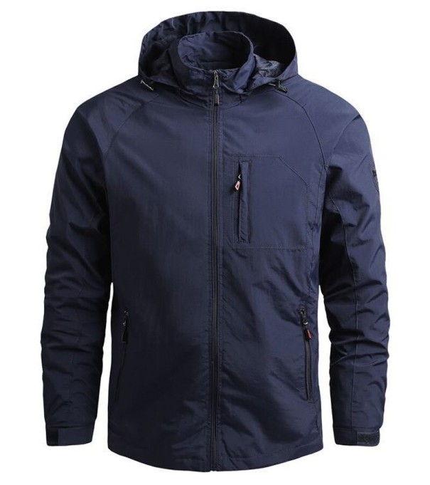 Chaqueta deportiva de hombre azul oscuro XL Chaqueta deportiva de hombre azul oscuro XL