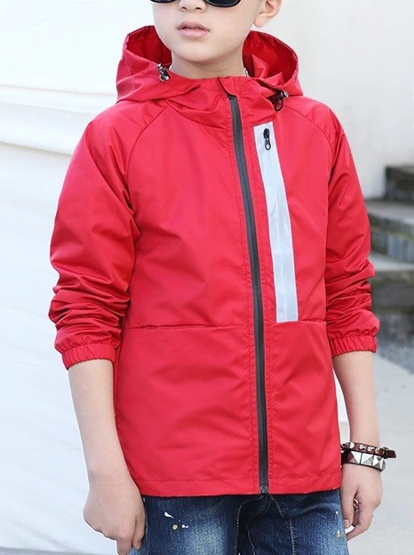 Chaqueta elegante para niños J1614 rojo 5