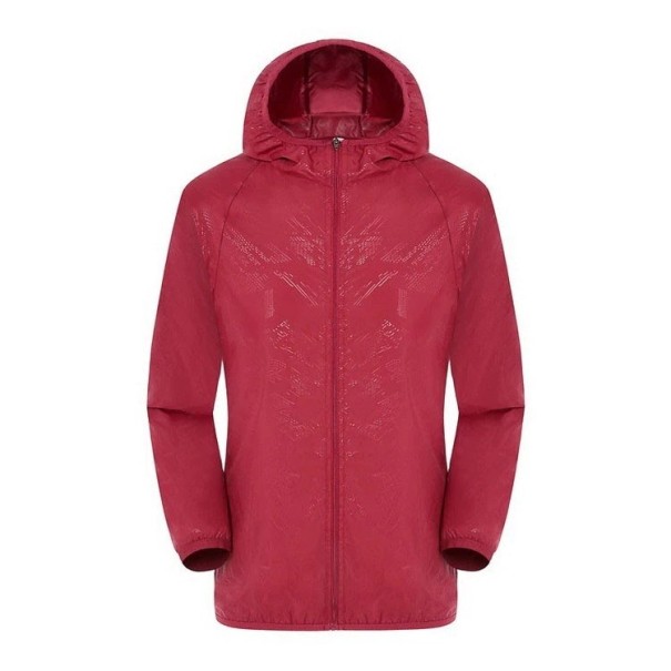 Chaqueta impermeable para mujer J3223 burdeos S Chaqueta impermeable para mujer J3223 burdeos S