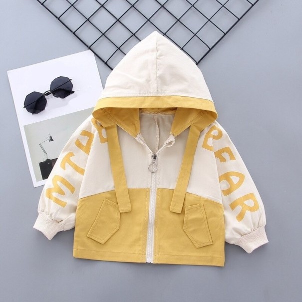 Chaqueta infantil L1859 amarillo 5