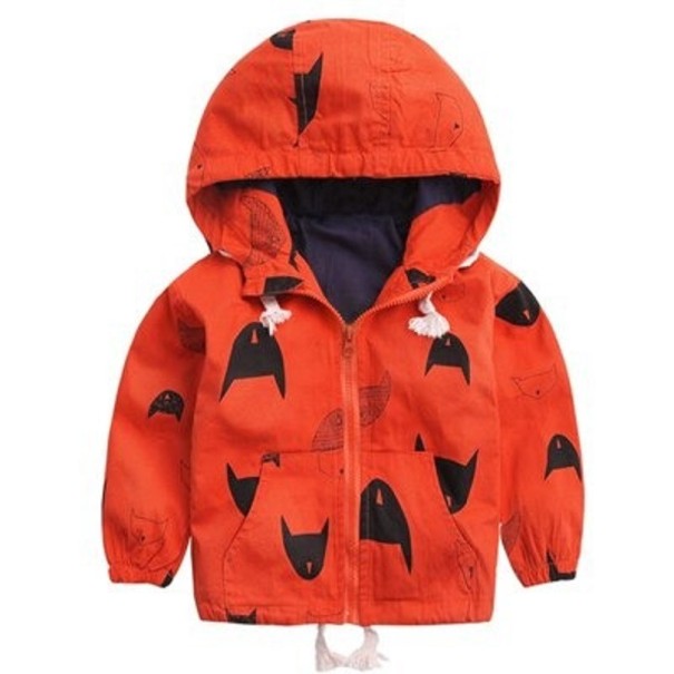 Chaqueta infantil L1938 naranja 6