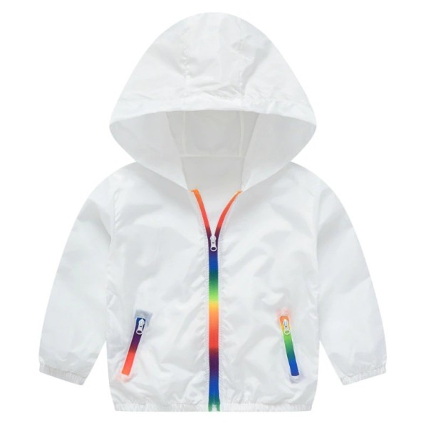 Chaqueta infantil L2024 blanco 4
