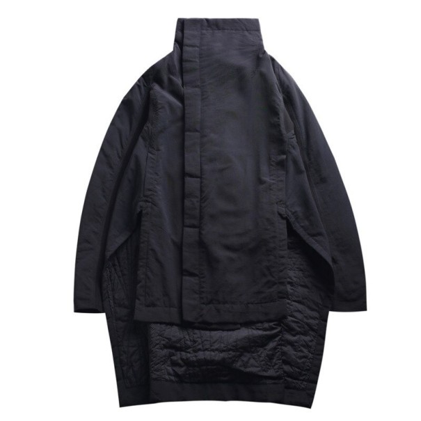 Chaqueta larga asimétrica de mujer XS