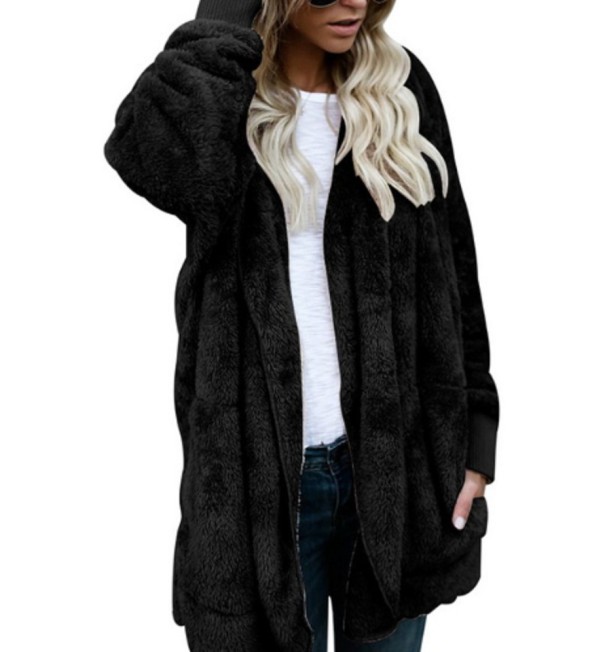 Chaqueta ligera de primavera para mujer J3094 negro XS