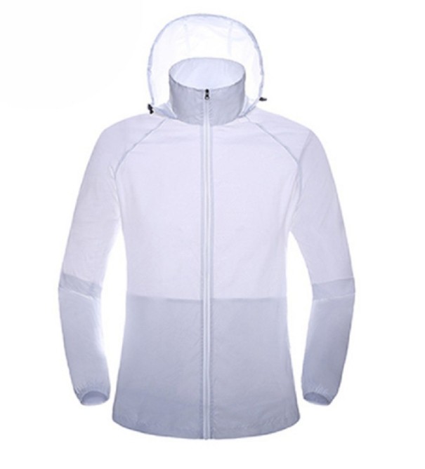 Chaqueta plegable para exteriores para hombre J3514 blanco XXS