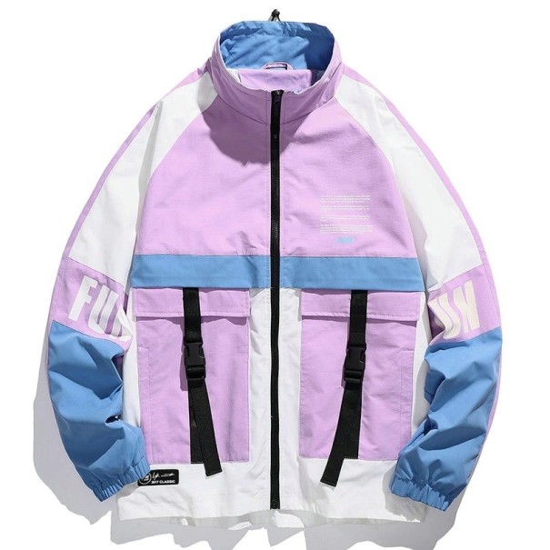 Chaqueta primavera/otoño F1188 morado claro L