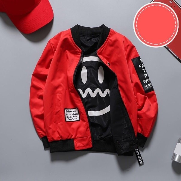 Chaqueta reversible para niño L2053 rojo 4