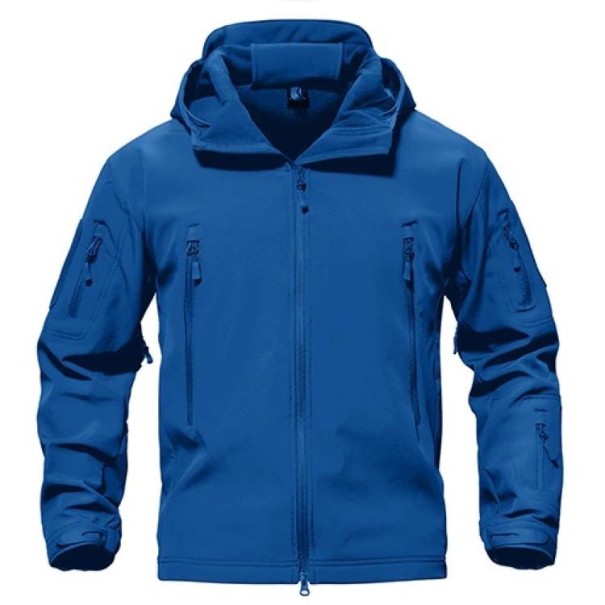 Chaqueta softshell para hombre azul XS