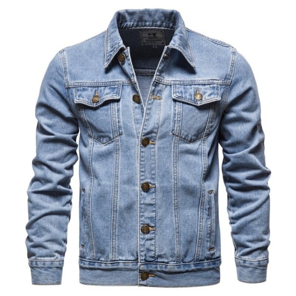 Chaqueta vaquera de hombre S42 azul M