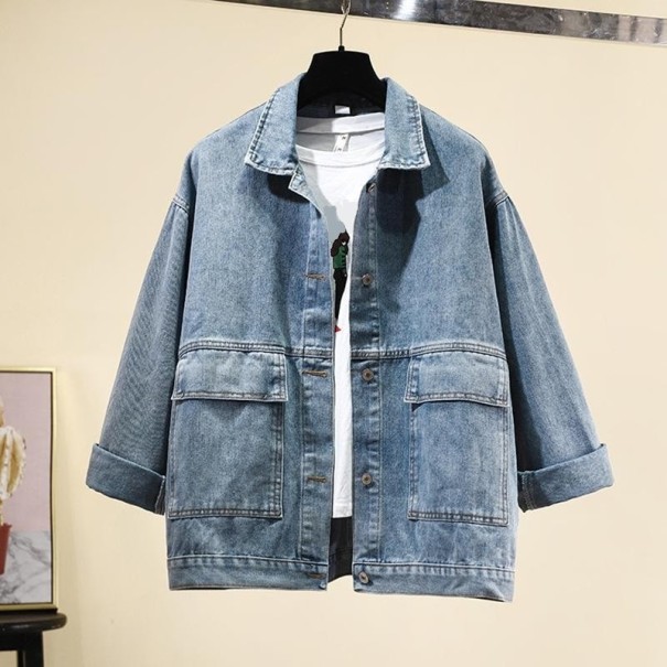 Chaqueta vaquera de mujer P2081 azul M