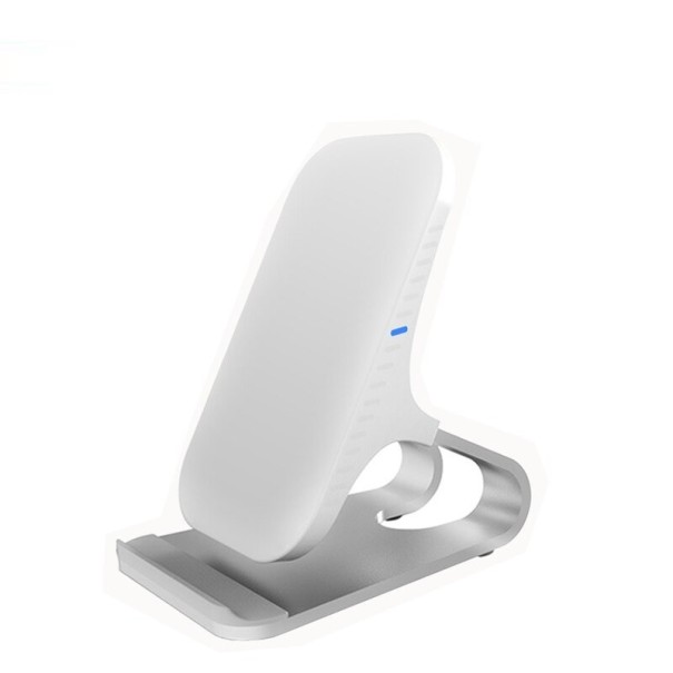 Chargeur sans fil avec support Qi 10 W K819 blanc 1