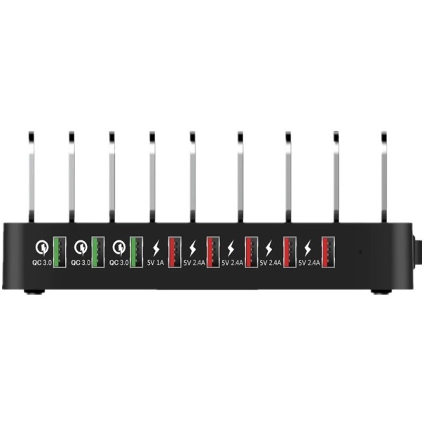 Charging Stand with 8 USB Ports 2