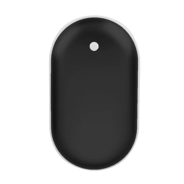 Chauffe-mains instantané 50 W Chauffe-mains ultra fin réversible 3 niveaux de température Rechargeable noir