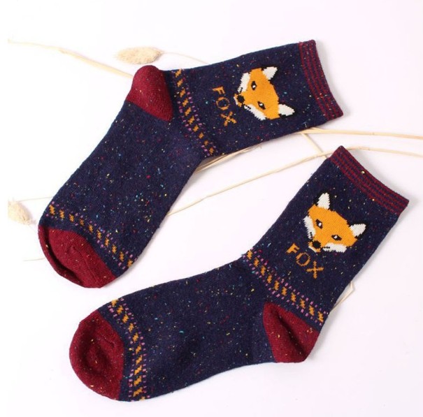 Chaussettes chaudes pour femmes - Animaux sauvages 11