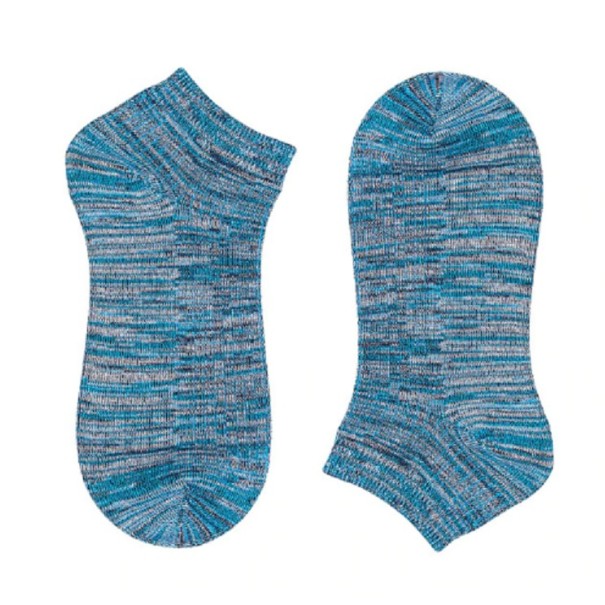 Chaussettes confortables pour hommes bleu